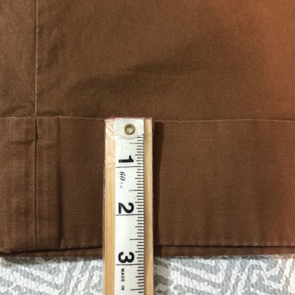 Weatherproof Brown Cuffed Capris 6 - Picture 8 of 8